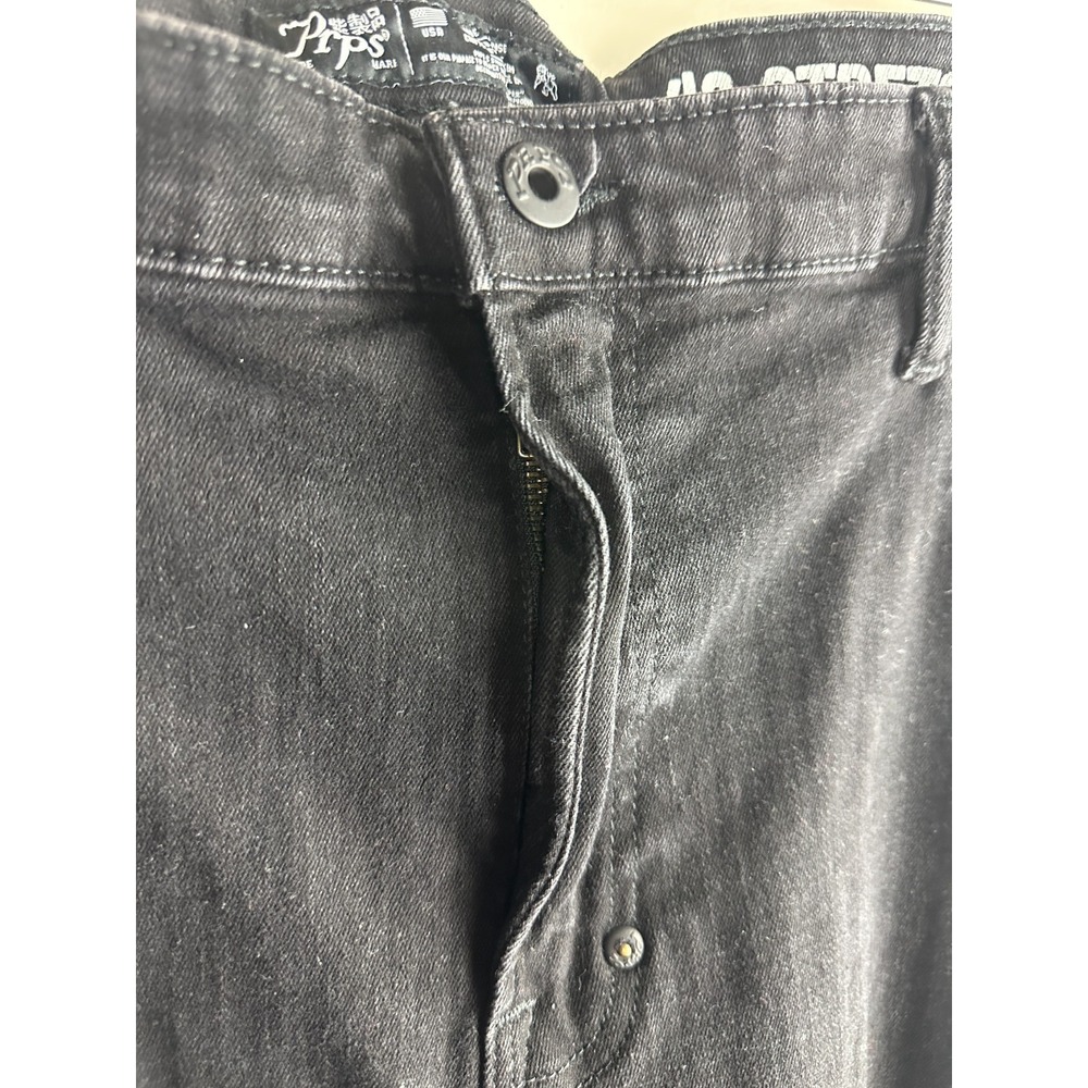 Prps Windsor Tapered Skinny Fit Jeans Black Men's Size 42 Stretch Streetwear - Picture 5 of 16